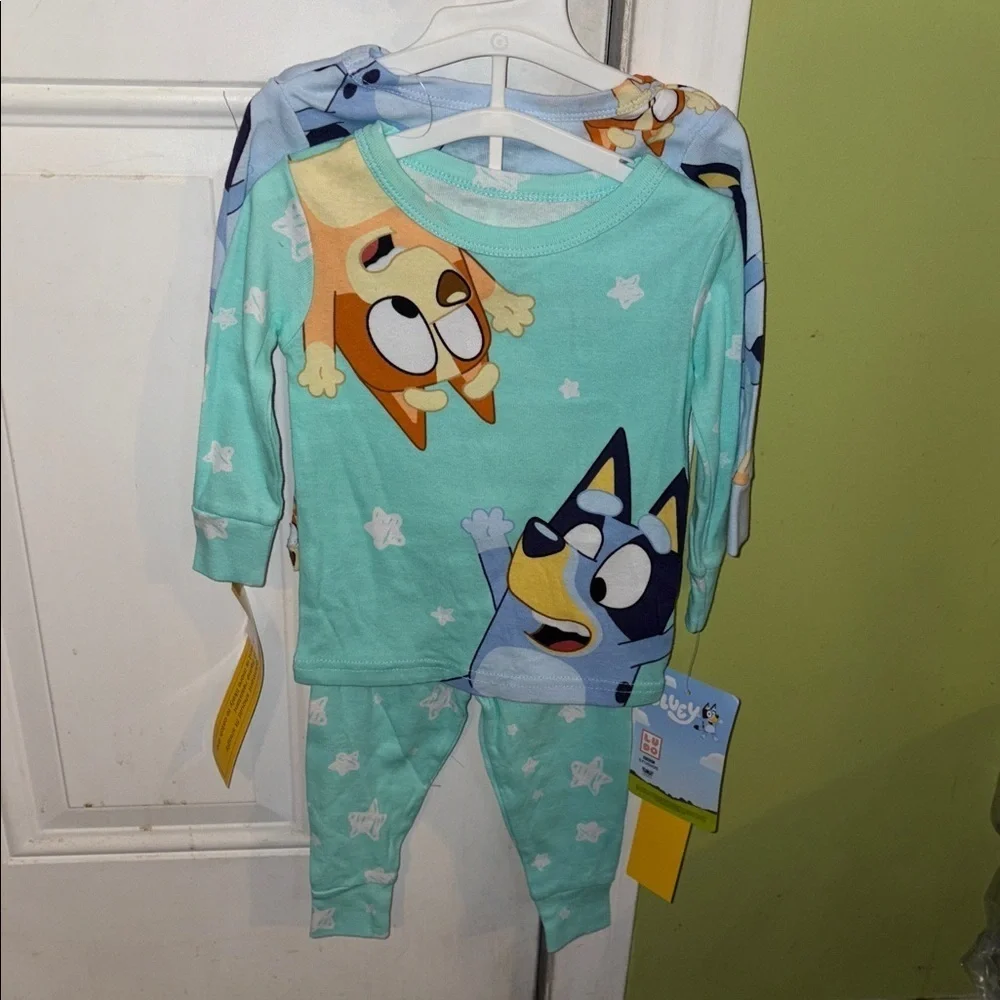 🐶🆕🐶 Bluey Pajama Sets For Kids~ Size 18M, 2 Complete Sets